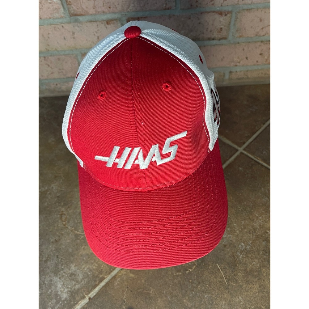 Stewart Haas Racing NASCAR Hat Red White Number 41 Adjustable Baseball Cap